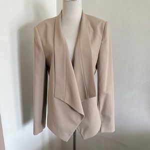 NWT BCBG MaxAzria - Draped Open Front Blazer